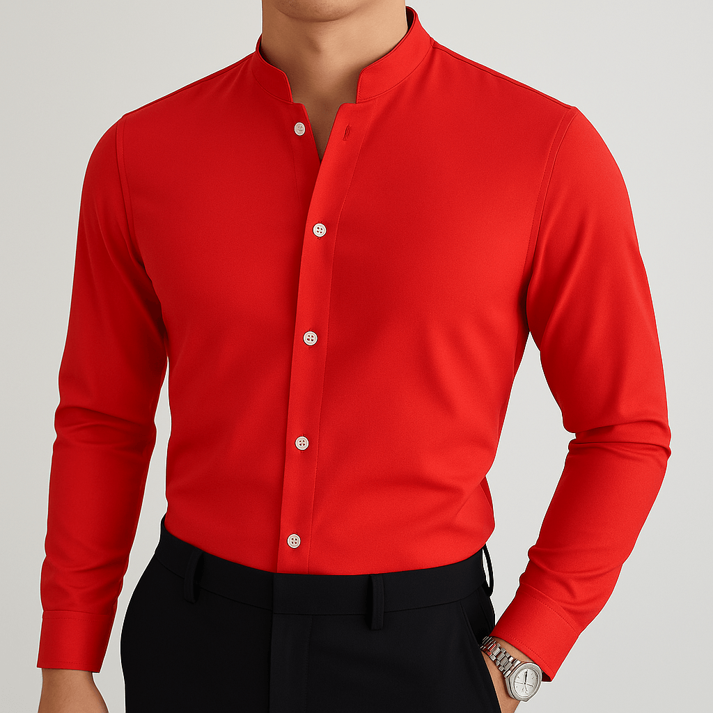 Camisa Social Slim Fit Hombre Cuello Clásico - Montserrat